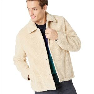 Vince Sherpa Coach Jacket